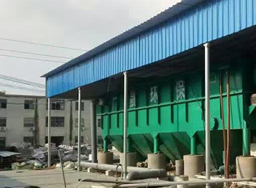 部分畜牧業污水處理施工現場